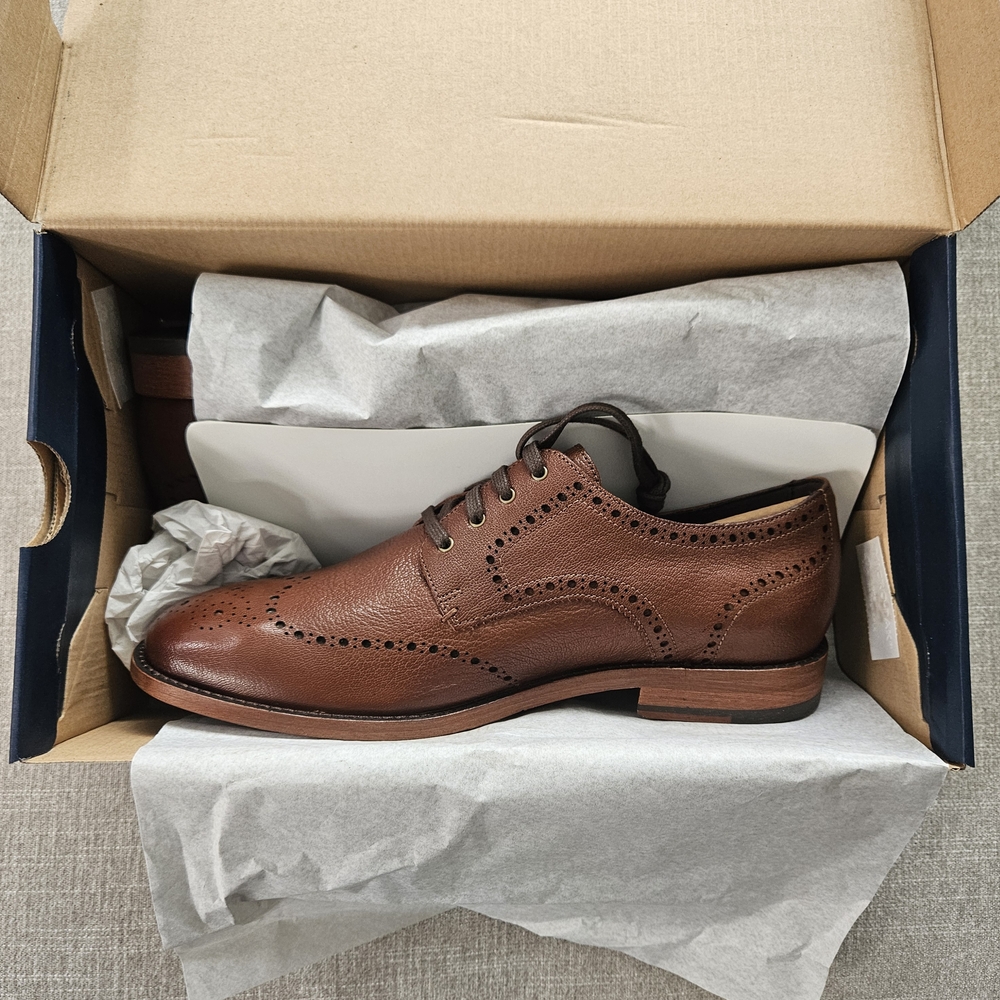 Classic Cole Haan Brown Leather Brogues